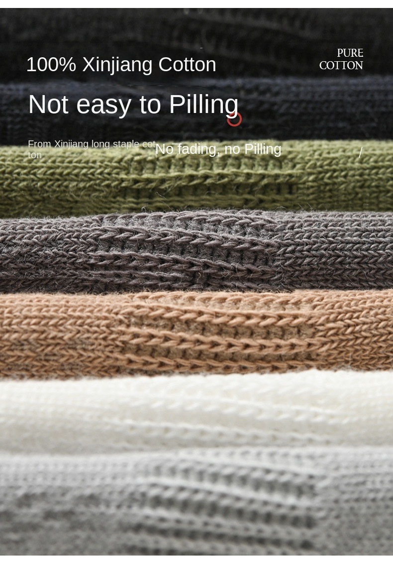 Cotton Breathable Men's Low Cut Socks