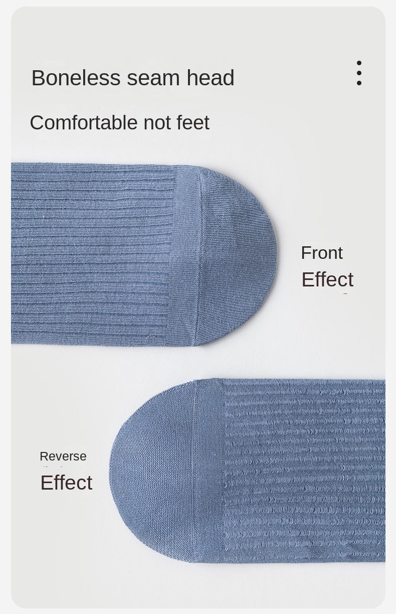 Men's Breathable Cotton Mid-Calf Socks
