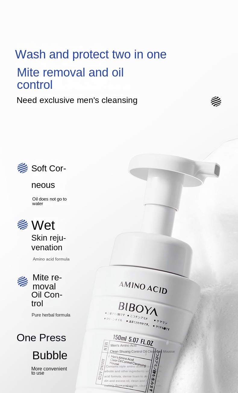 Men's Amino Acid Foaming Cleanser
