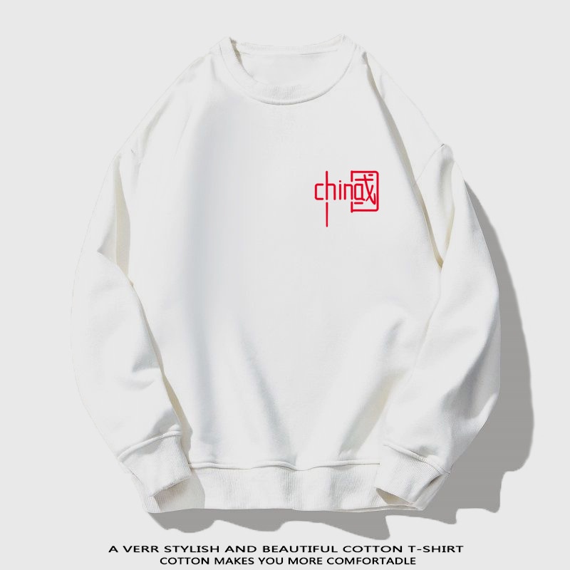Men's Heavyweight Round Neck Sweatshirt