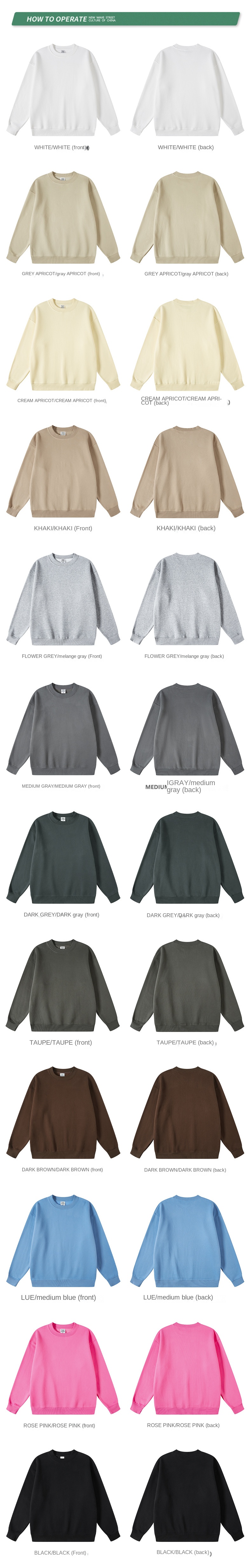 Autumn/Winter Plush Sweater