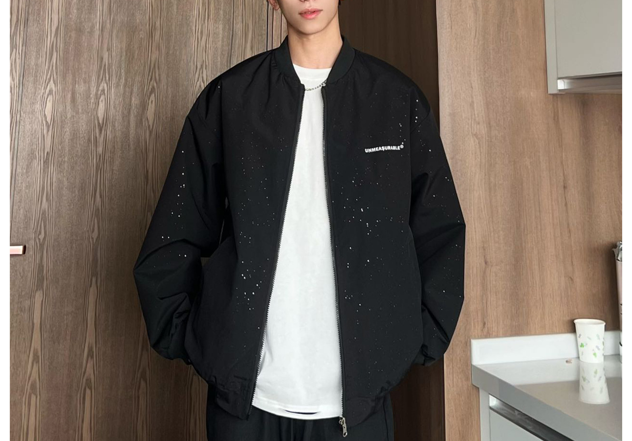 Reversible Starry Baseball Jacket