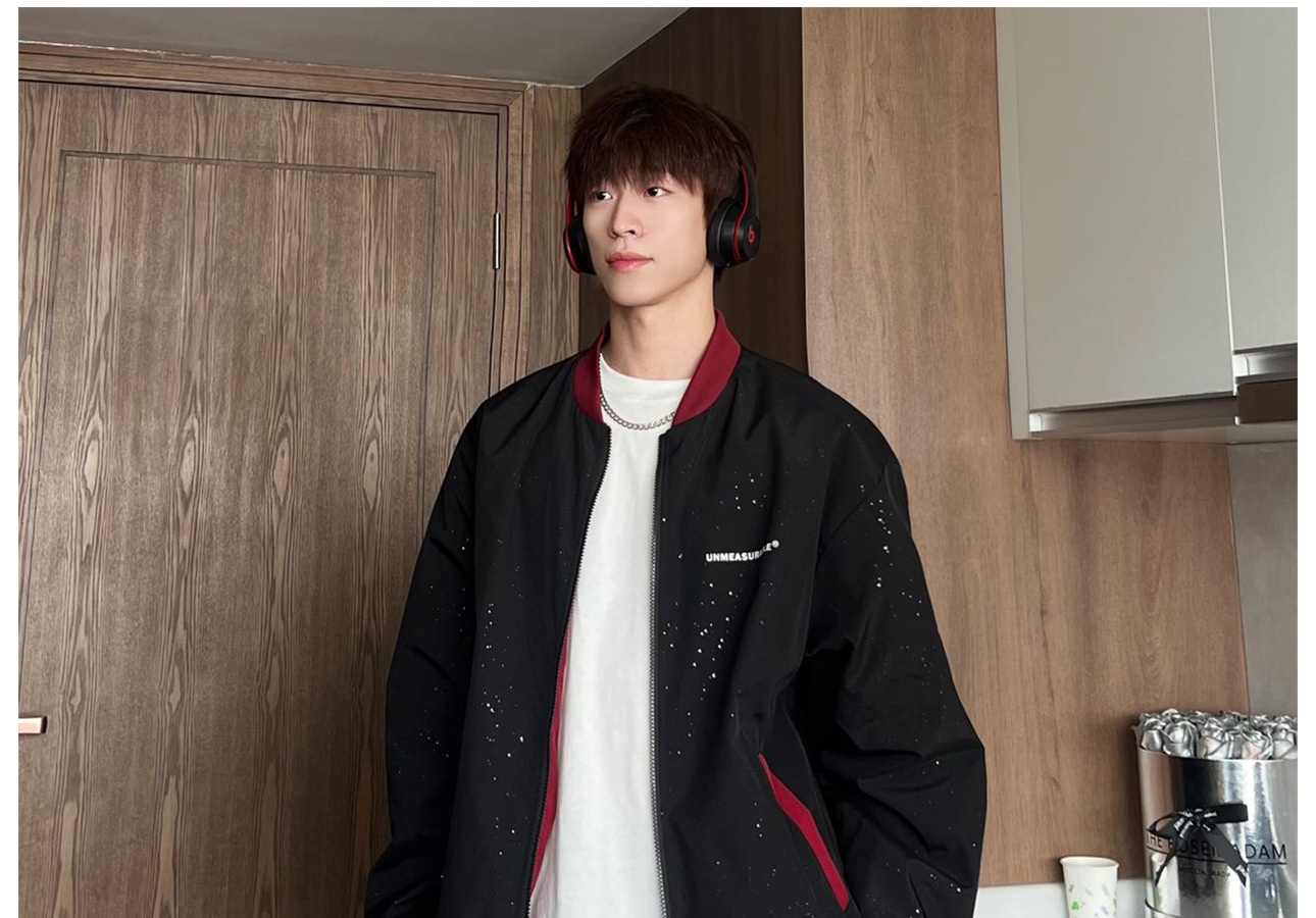 Reversible Starry Baseball Jacket