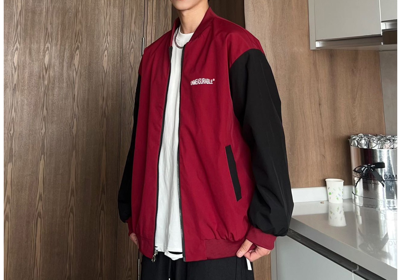 Reversible Starry Baseball Jacket