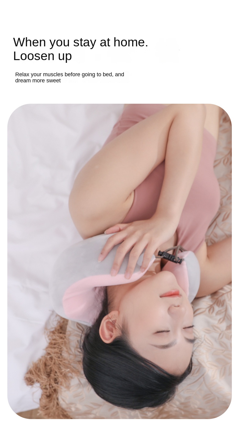 Multi-Functional Memory Foam Travel Neck Massager