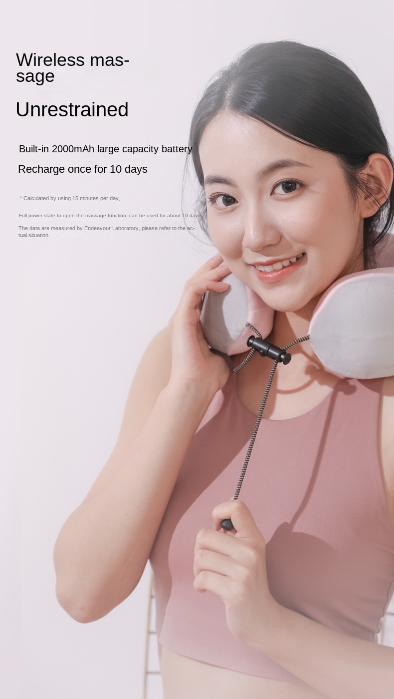 Multi-Functional Memory Foam Travel Neck Massager