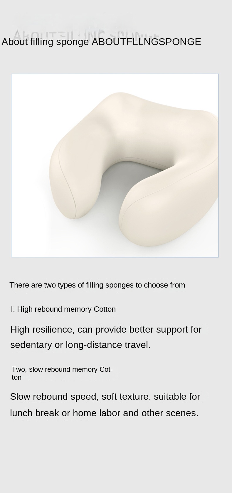 Multi-Functional Memory Foam Travel Neck Massager