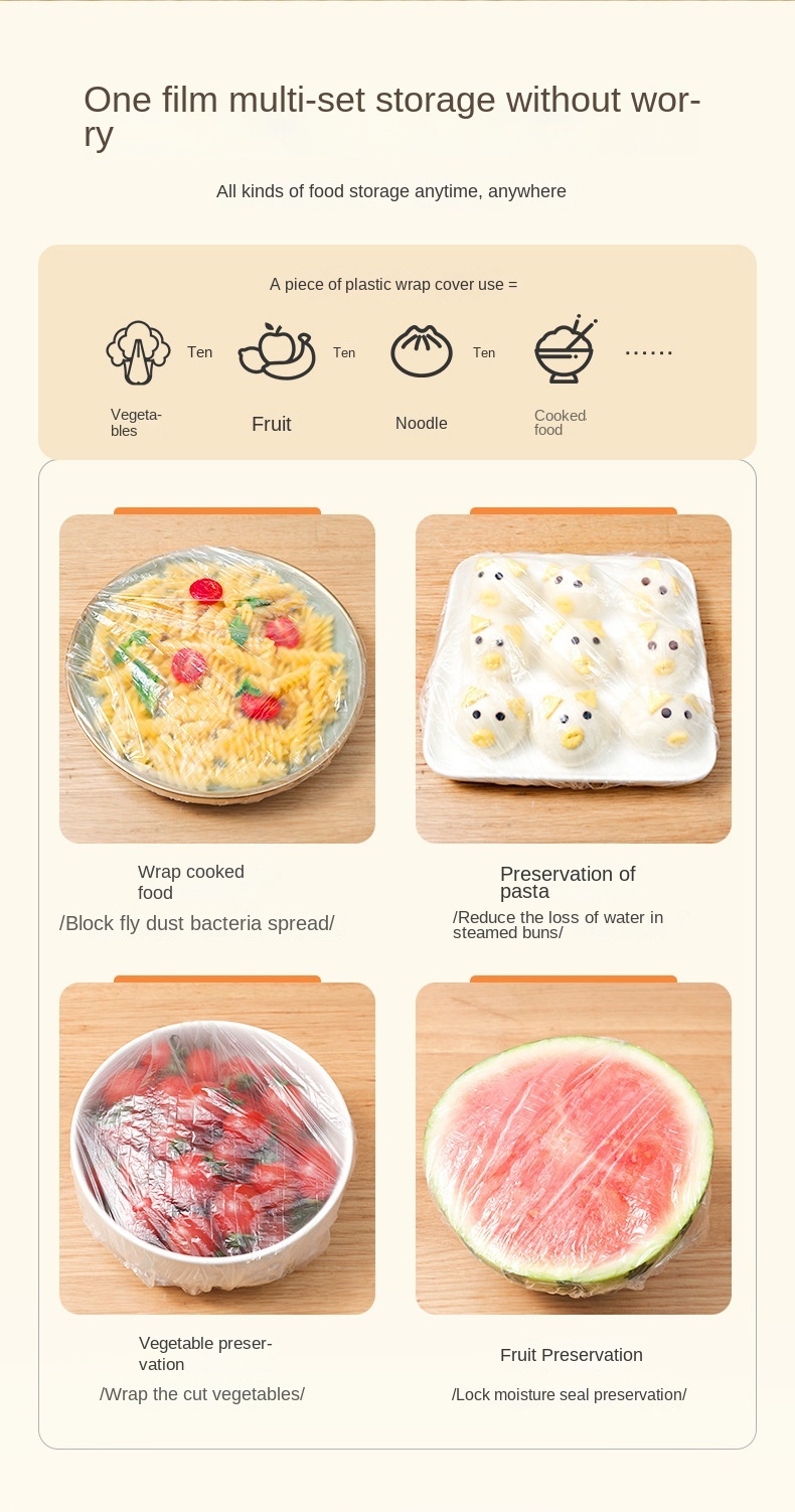 Disposable Food Grade Wrap
