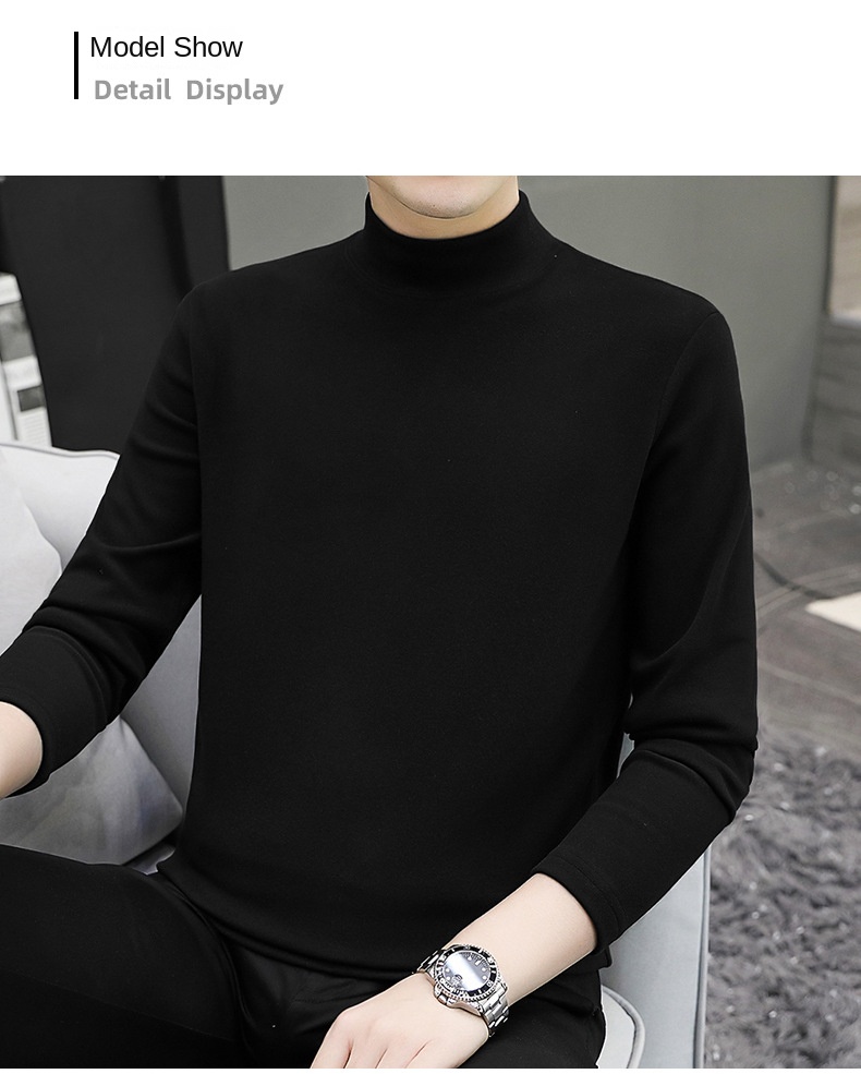 Double-sided Dralon Warm Long-sleeved T-shirt