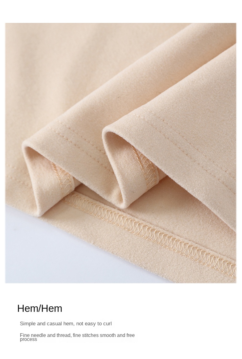 Double-sided Dralon Warm Long-sleeved T-shirt