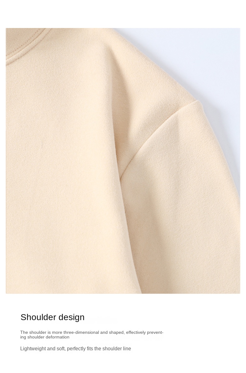Double-sided Dralon Warm Long-sleeved T-shirt