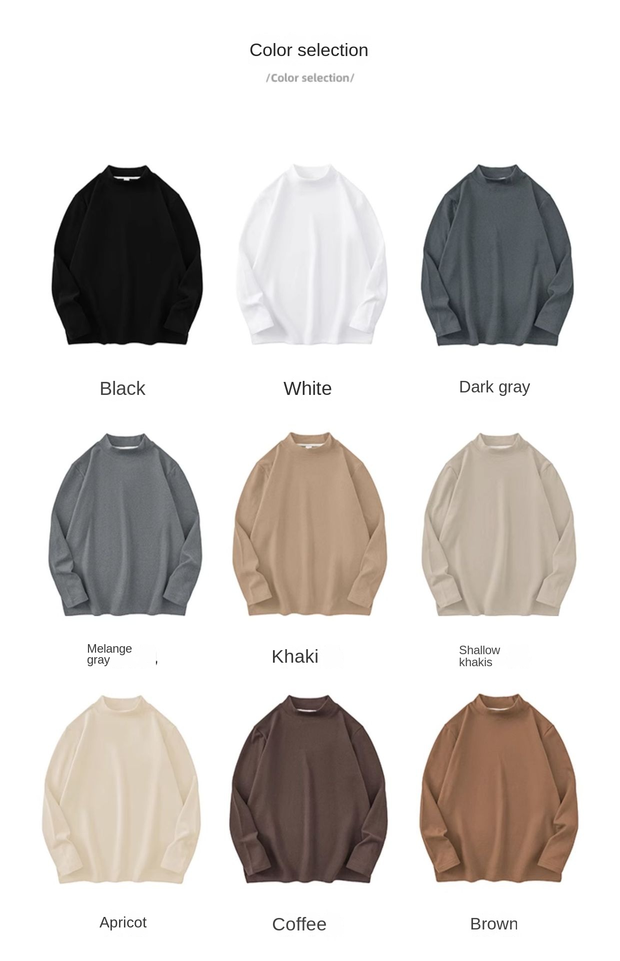 Double-sided Dralon Warm Long-sleeved T-shirt