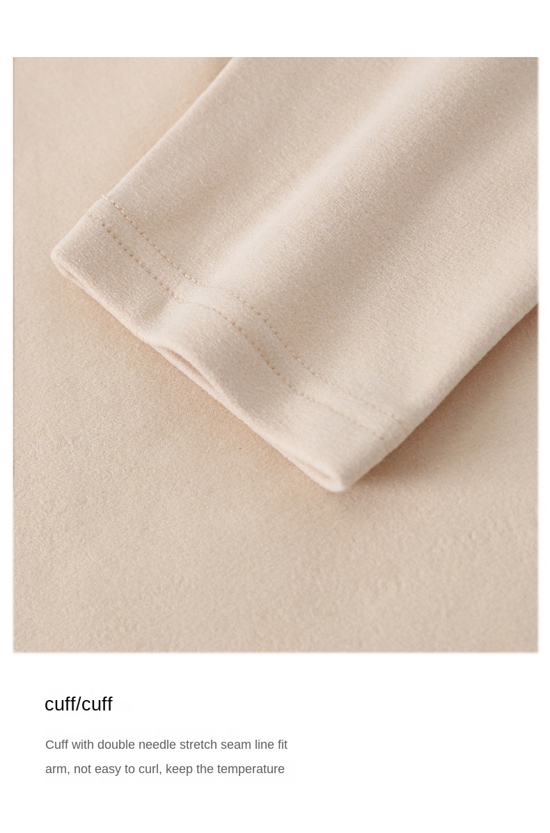 Double-sided Dralon Warm Long-sleeved T-shirt