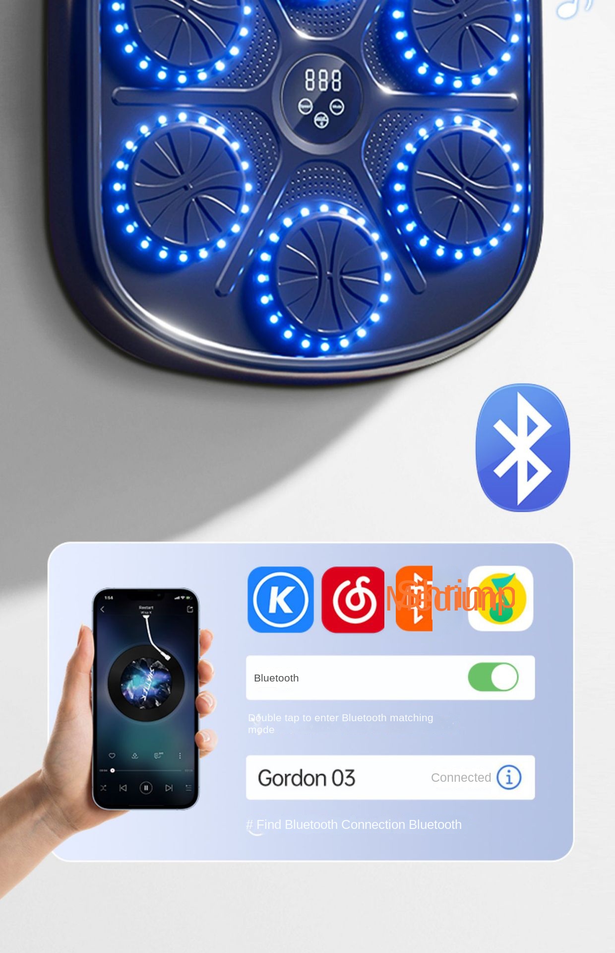 Smart Music Boxing Target