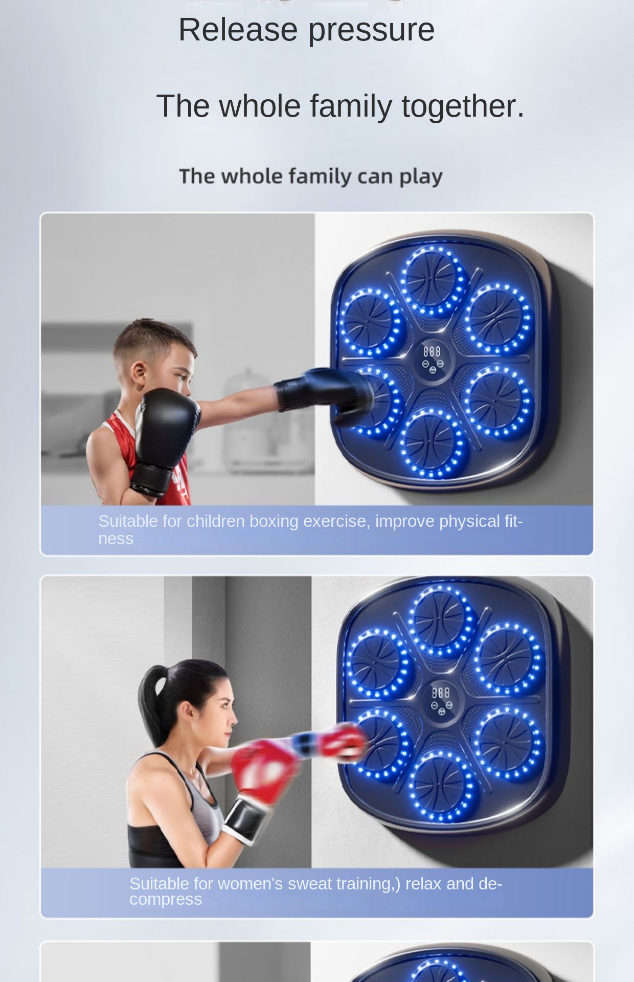Smart Music Boxing Target