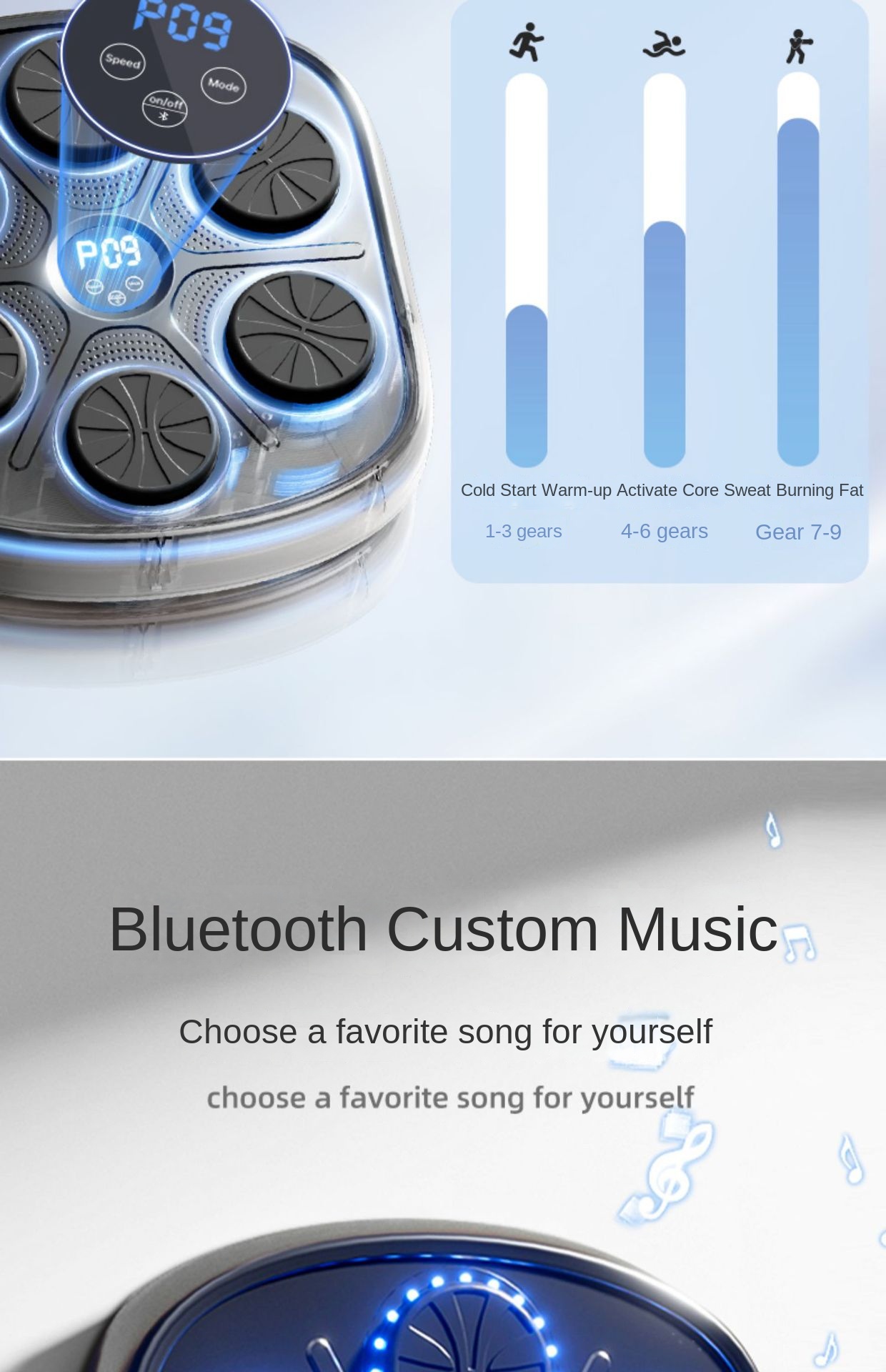 Smart Music Boxing Target