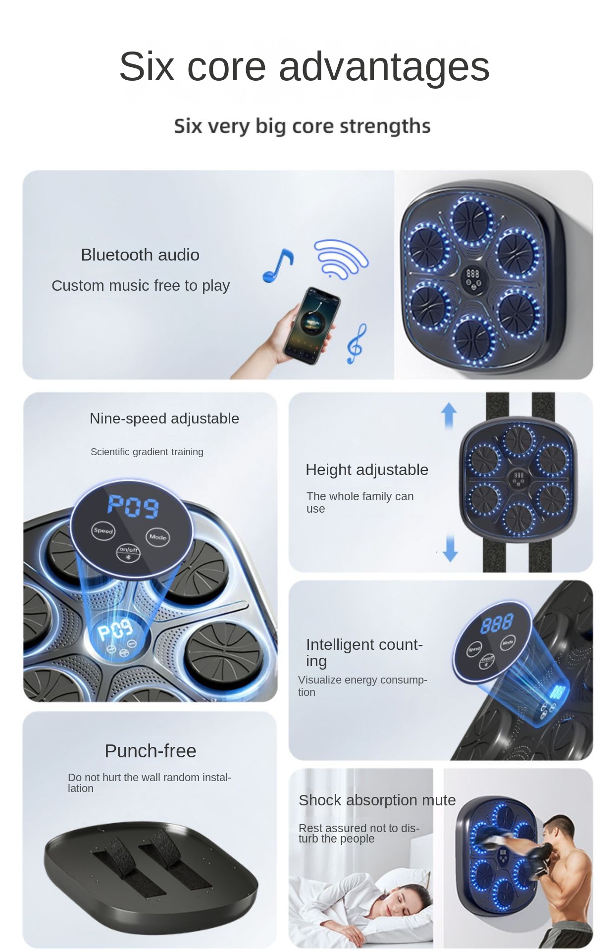 Smart Music Boxing Target