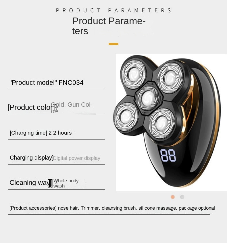 Multifunctional Electric Shaving Kit