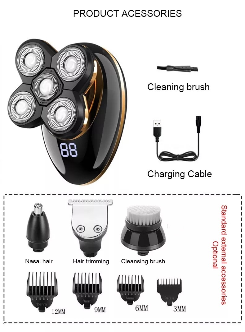 Multifunctional Electric Shaving Kit