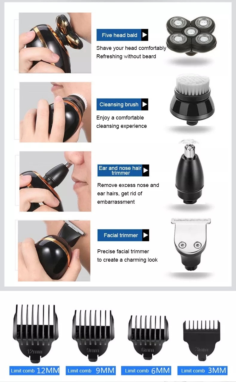 Multifunctional Electric Shaving Kit
