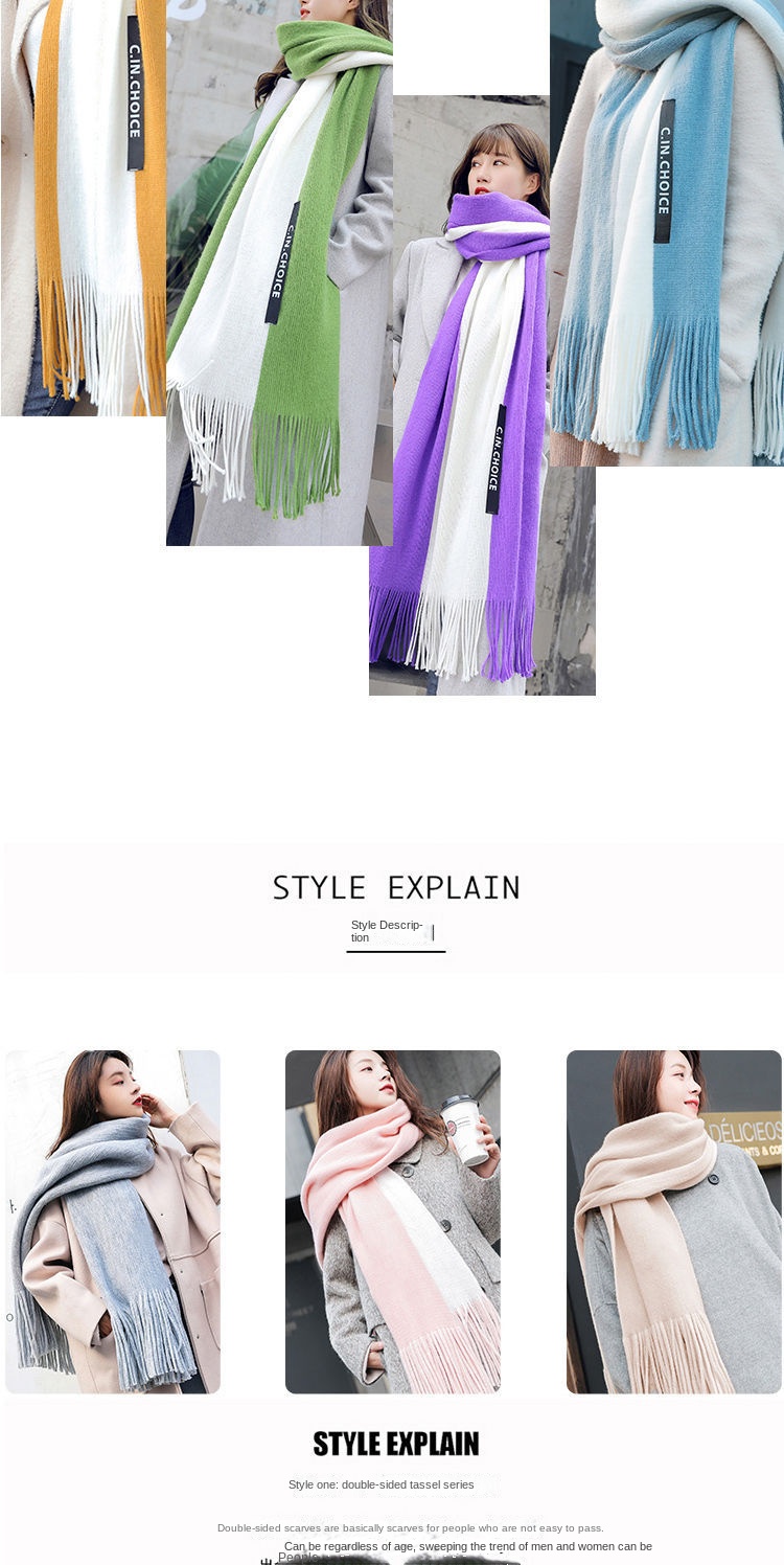 Fashionable Winter Scarf