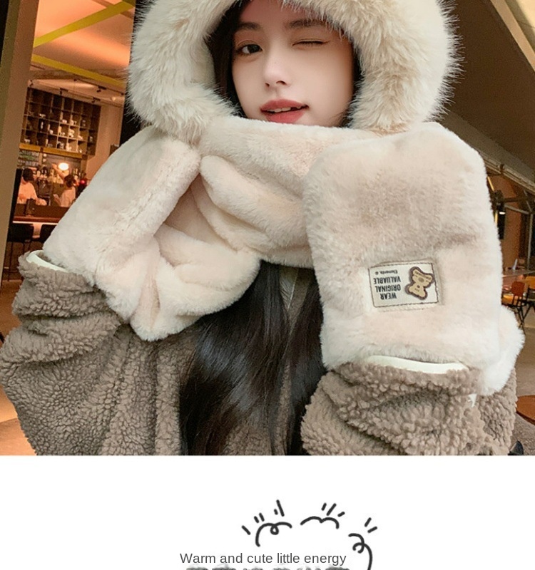Warm Cute Bear Set