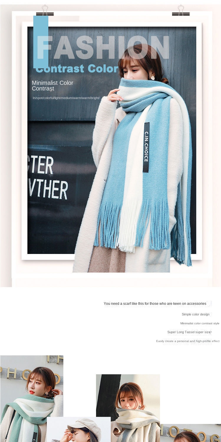 Fashionable Winter Scarf