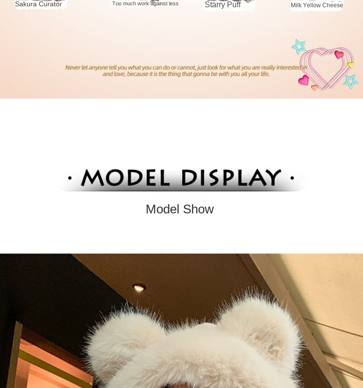 Warm Cute Bear Set