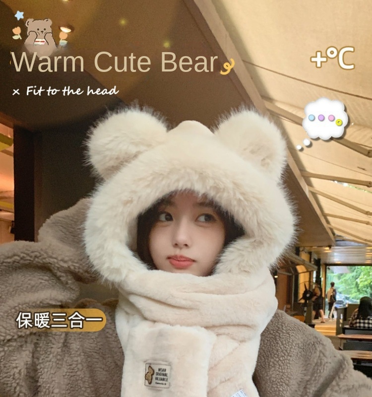 Warm Cute Bear Set