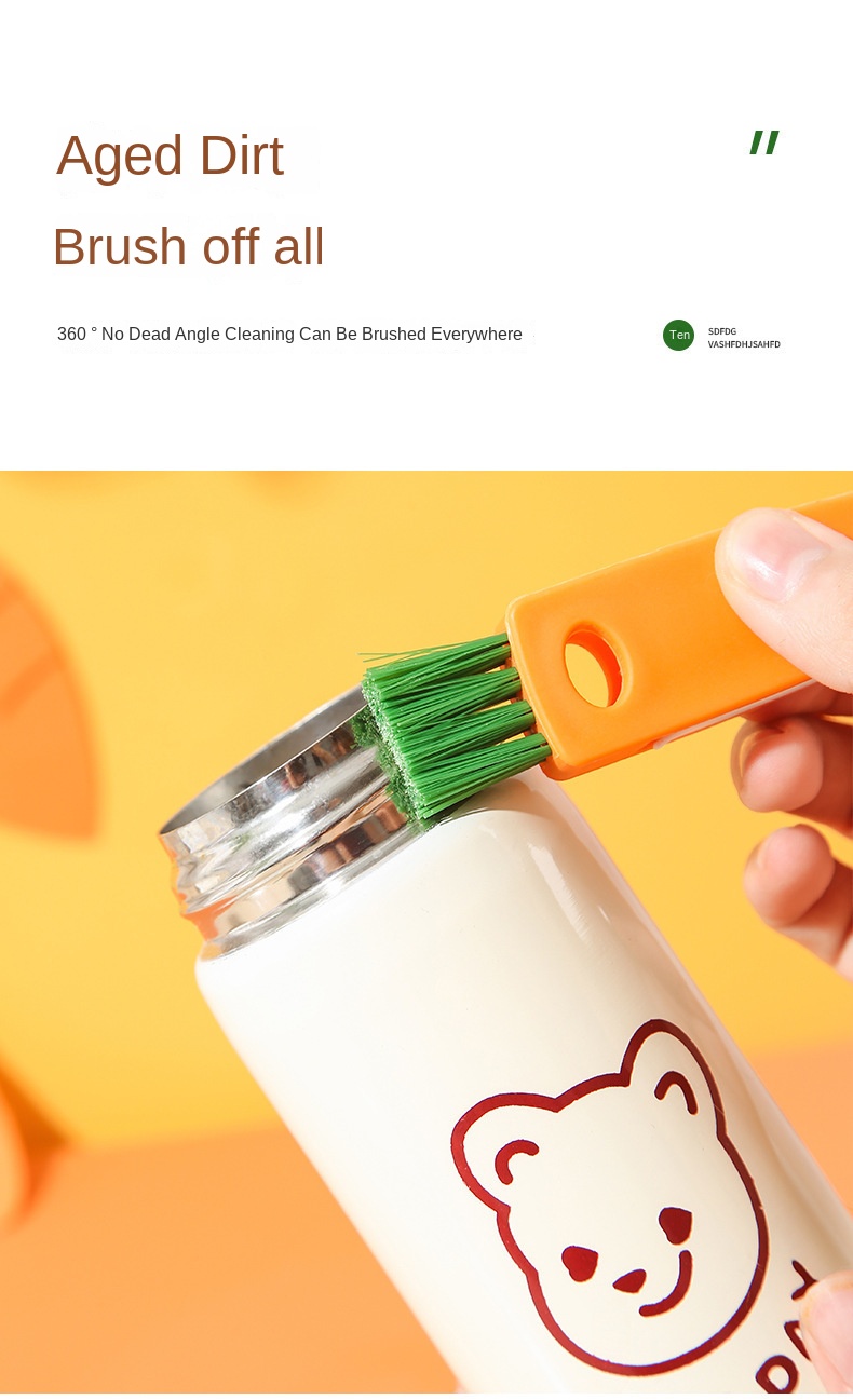 Multifunctional Cup Lid Cleaner