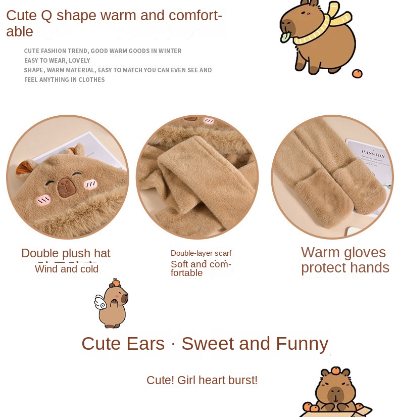 Cute Winter Set for Girls