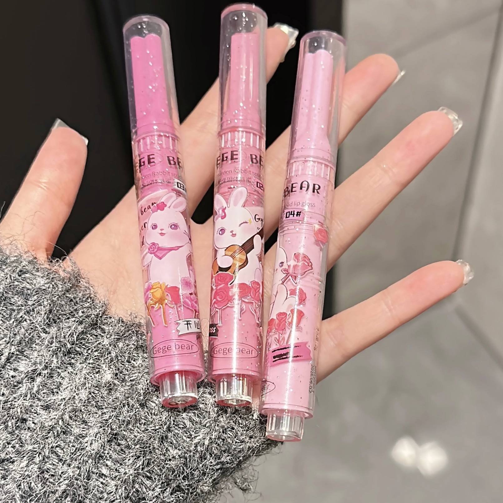 Gege Bear Garden Rabbit Solid Lip Gloss
