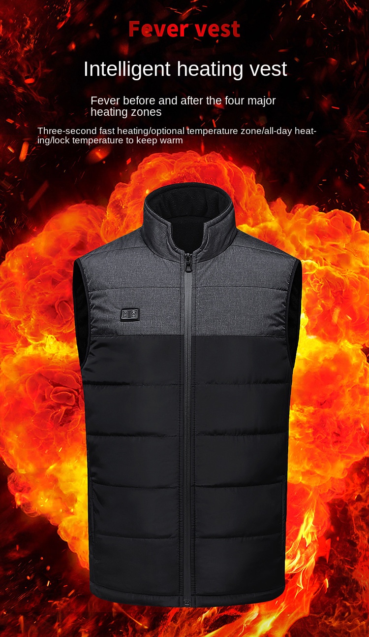 USB Heated Vest for Winter