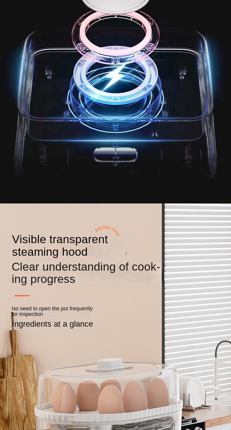 Multifunctional Electric Steamer