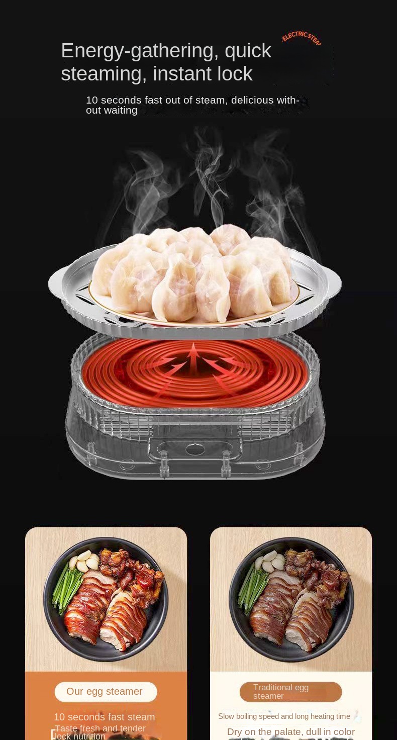 Multifunctional Electric Steamer
