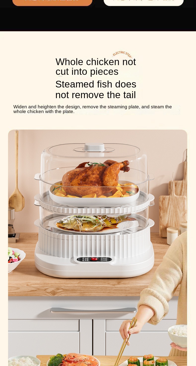Multifunctional Electric Steamer