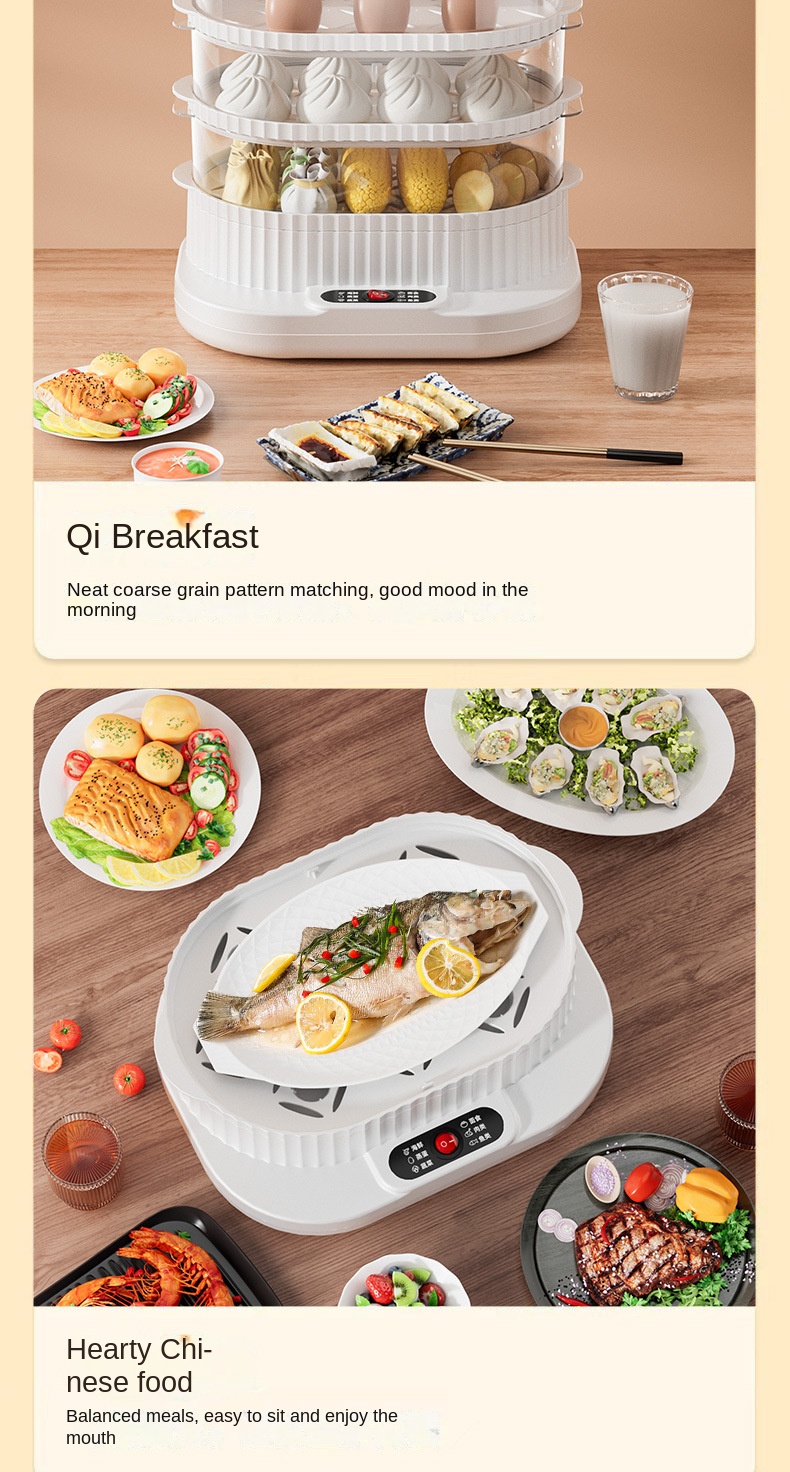 Multifunctional Electric Steamer